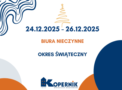 24 - 26.12.2025 - Biura nieczynne