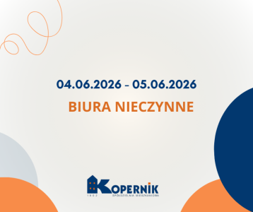 04.06 - 05.06.2026 - Biura nieczynne